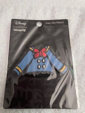 Disney Loungefly Iron-On Patch - Blue Sailor Jacket with Red Bow